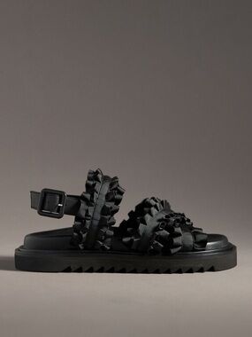 INTENTIONALLY BLANK Black Sandals